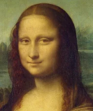 ortrait of the Mona Lisa painted by Leonardo da Vinci