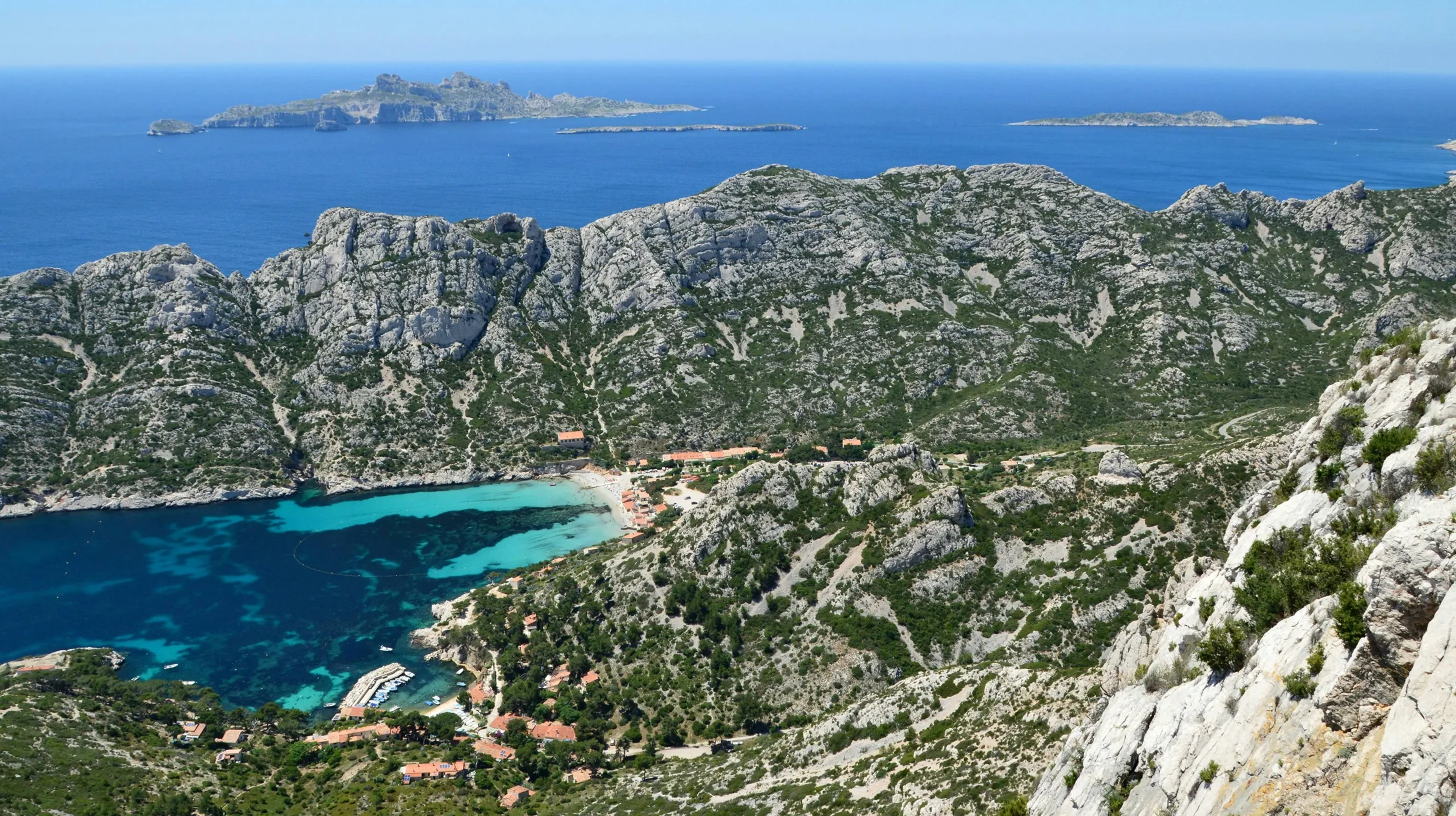 Paris view over the Seine and Notre-Dame